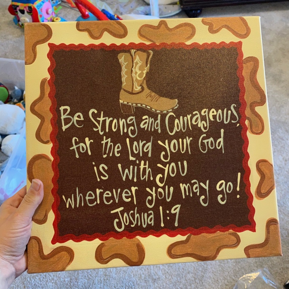 Canvas wall decor-  make offer